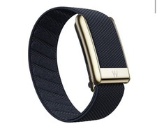 Whoop 5.0 Mg Superknit luxe Navy Deep blue Band With Shiny Gold Clasp