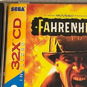Fahrenheit Sega CD 32X 1995 Complete + Manual & Both Discs + Foam Insert