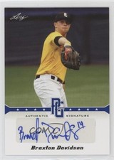 2013 Leaf Perfect Game Showcase Blue 15/25 Braxton Davidson #A-BD1 Auto 7i6