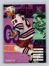 1994-95 Fleer #134 Steve Larmer New York Rangers