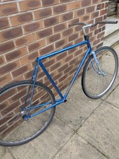 Falcon Ernie Clements Vintage Blue Bike Frame 57x57cm Retro Bike Spares Repair