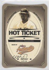 2005 Fleer Authentix Hot Ticket Die-Cut Manny Ramirez #4HT 2u3