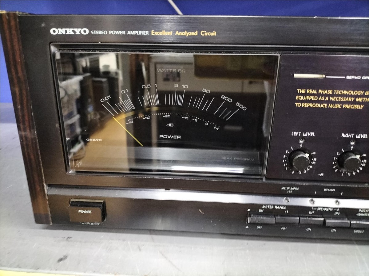 ONKYO INTEGRA M508 Power Amplifier Vintage High Fidelity Audio