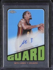 2023-24 Topps Chrome #TA-SL Seth Lundy 1972 Topps Autographs