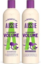 Aussie Aussome Volume Hair Shampoo 675ml & Conditioner 470ml Lightweight Vegan