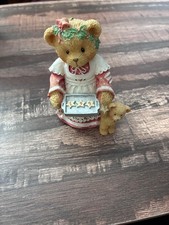 Cherished Teddies 1995 Amanda "Here's Some Cheer To Last The Year"