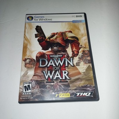 Warhammer 40k Dawn of War 2 II PC Games Windows 2009 Complete w/ Poster & Manual