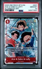 Ace & Sabo & Luffy (Alternate Art) OP13-007 Carrying On His Will Foil