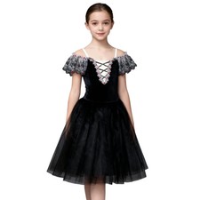 Kids Leotards for Girl Dress Ballet Tutu Party Dresses Dance Performance Costume