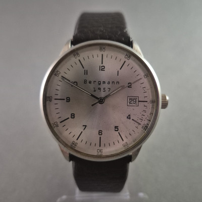 Klassische Bergmann Herrenarmbanduhr – Eleganz mit zeitlosem