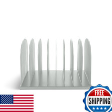 Safco Onyx Desk Organizer 8 Vertical Sections File Organizer For Home Office