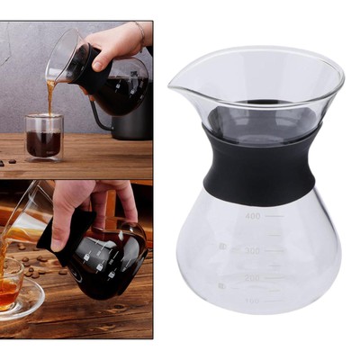 Coffee Dripper,  Coffee Maker Pot, Double Permanent Filter, 14 Unzen,