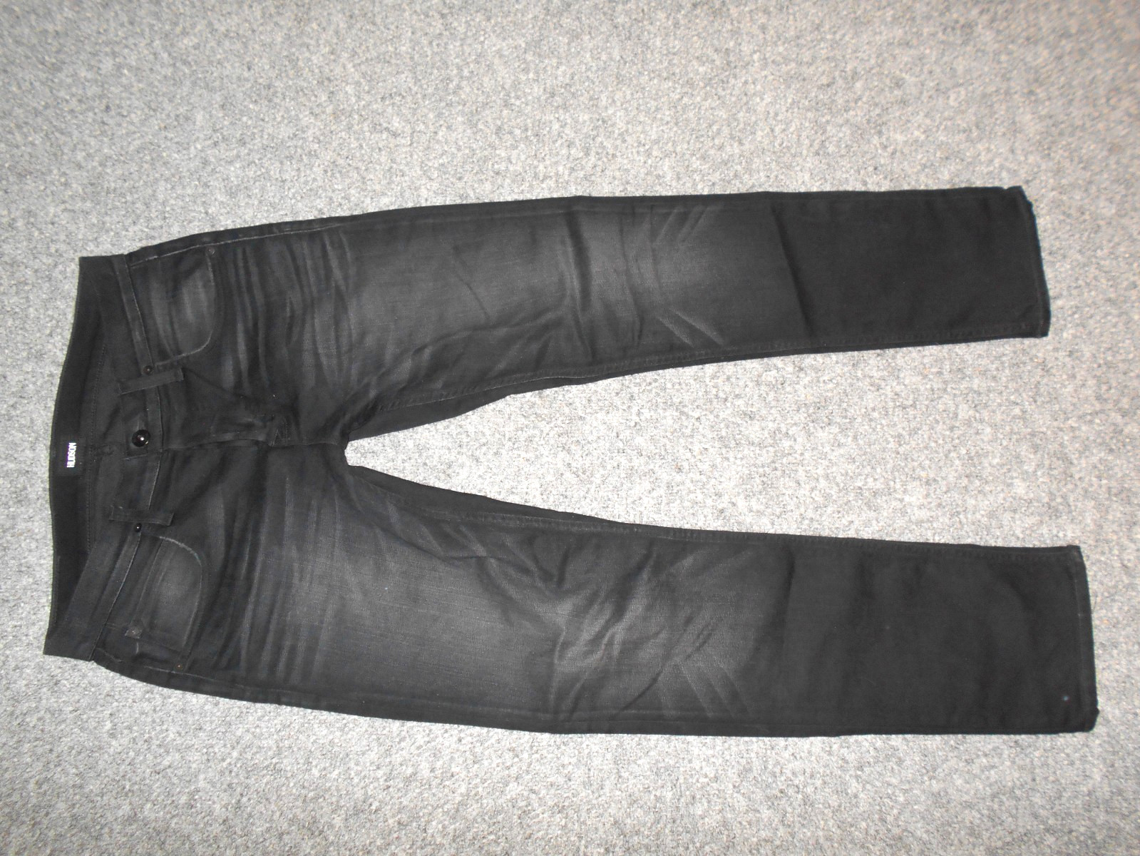 S 32/31 Faded Black Stretch Jeans