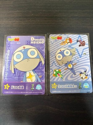 Keroro Gunso Seal Set of 2, Corporal Dororo, Made in 2006 Rare Collectible