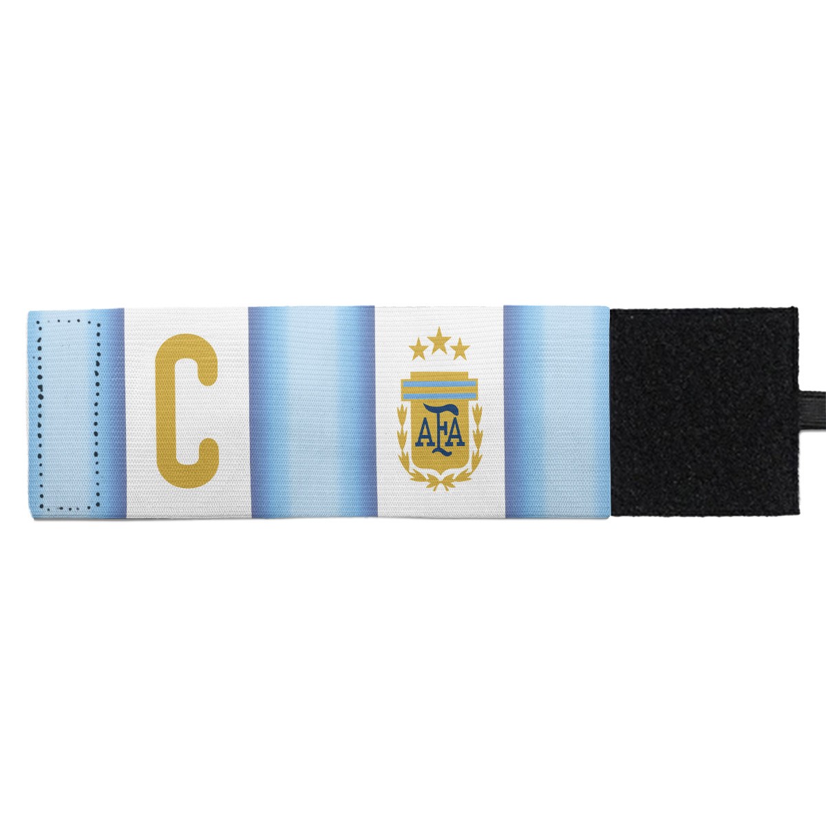 Brassard capitaine Argentine football élastique ado pour éviter la glisse