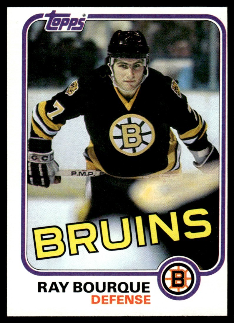 1981-82 Topps Ray Bourque Boston Bruins #5