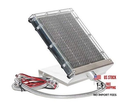  Solar Panel, Deer Feeder Battery Charger, For Outdoor Use With Mounting 6 Volt