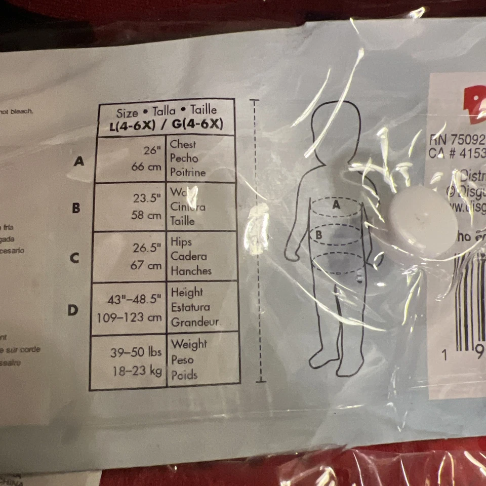 Disfraz PJ Máscaras Traje Owlette L 4 - 6 Luces Disfraz Halloween Niños Jóvenes Foto 3 de 4