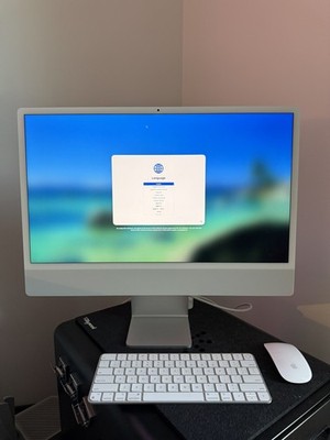 Apple iMac A2438 24'' (M1 8CPU/8GPU - 16GB RAM - 512GB SSD - macOS 26) GREAT COND