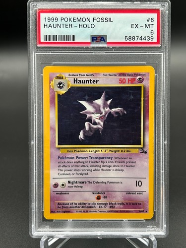 Haunter (Unlimited) graded PSA 6 for sale on eBay
