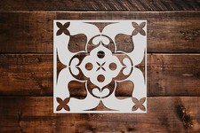 Reusable Unique Floral Shapes Stencil Template for Wall Art  DIY Crafts - St  
