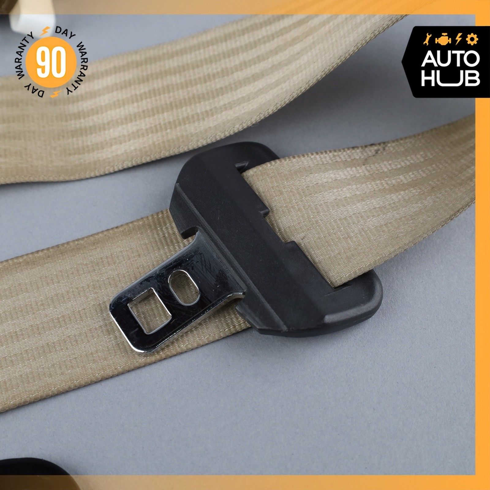99-04 Bentley Arnage / RR Seraph Front Left Side Seat Belt Retractor Beige OEM