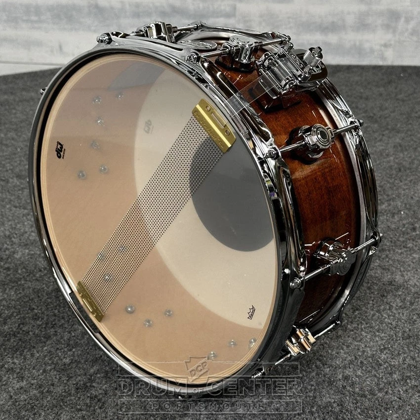 DW Performance Snare Drum 14x5.5 Walnut Lacquer - DCP Exclusive! - Image 2 of 2