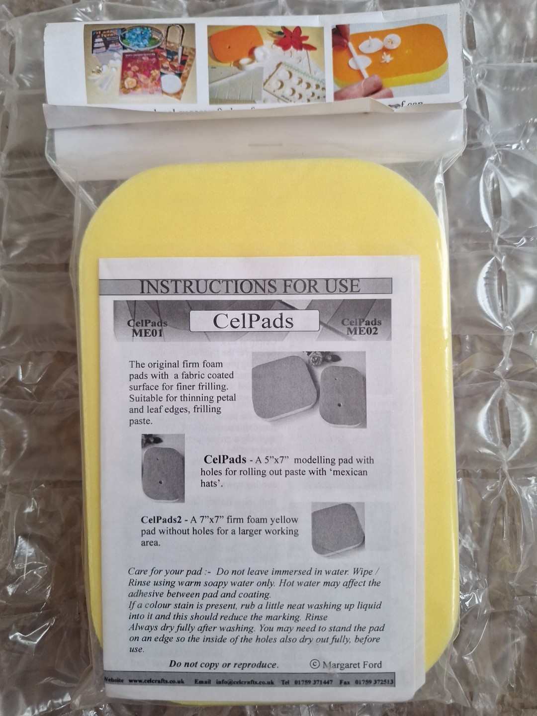 Modelling Firm Foam Cel Pad 5"×7"