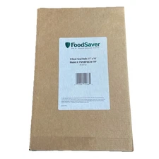FoodSaver Vacuum Seal Bags Box of 3 Rolls 11” x 16’ each Food Saver ~ New Unused