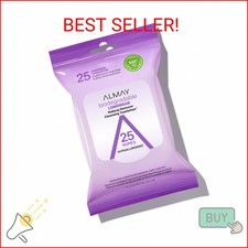 Almay Face Makeup Remover Wipes, Longwear  Waterproof, Hypoallergenic, Fragranc