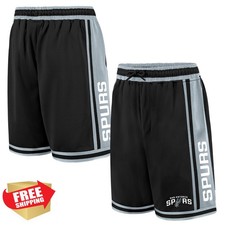 Ultra Game Men's NBA Official Mesh Game Day Basketball Shorts Classic Fit