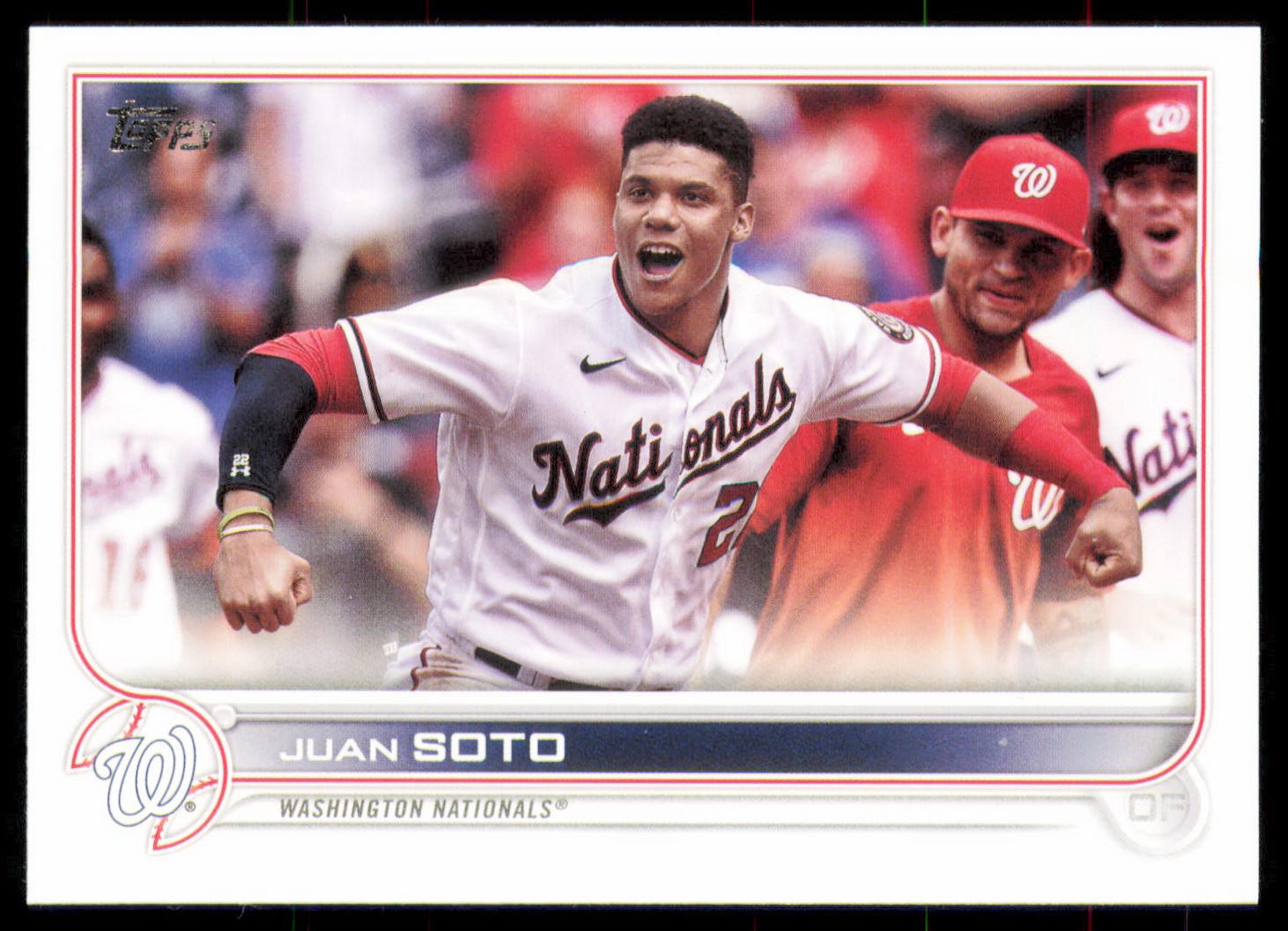 2022 Topps Juan Soto #150 Image Variation SP Nationals Yankees Mets