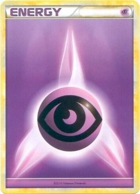 Psychic Energy (2010 Unnumbered HGSS Style Non-Holo) Normal Promo League & Champ