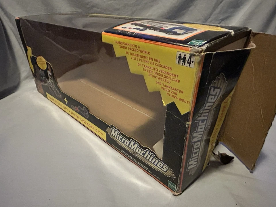 Micro Machines, Hasbro, 2001, Super Stunt City, Коробка, Инструкции - Изображение 4 из 4