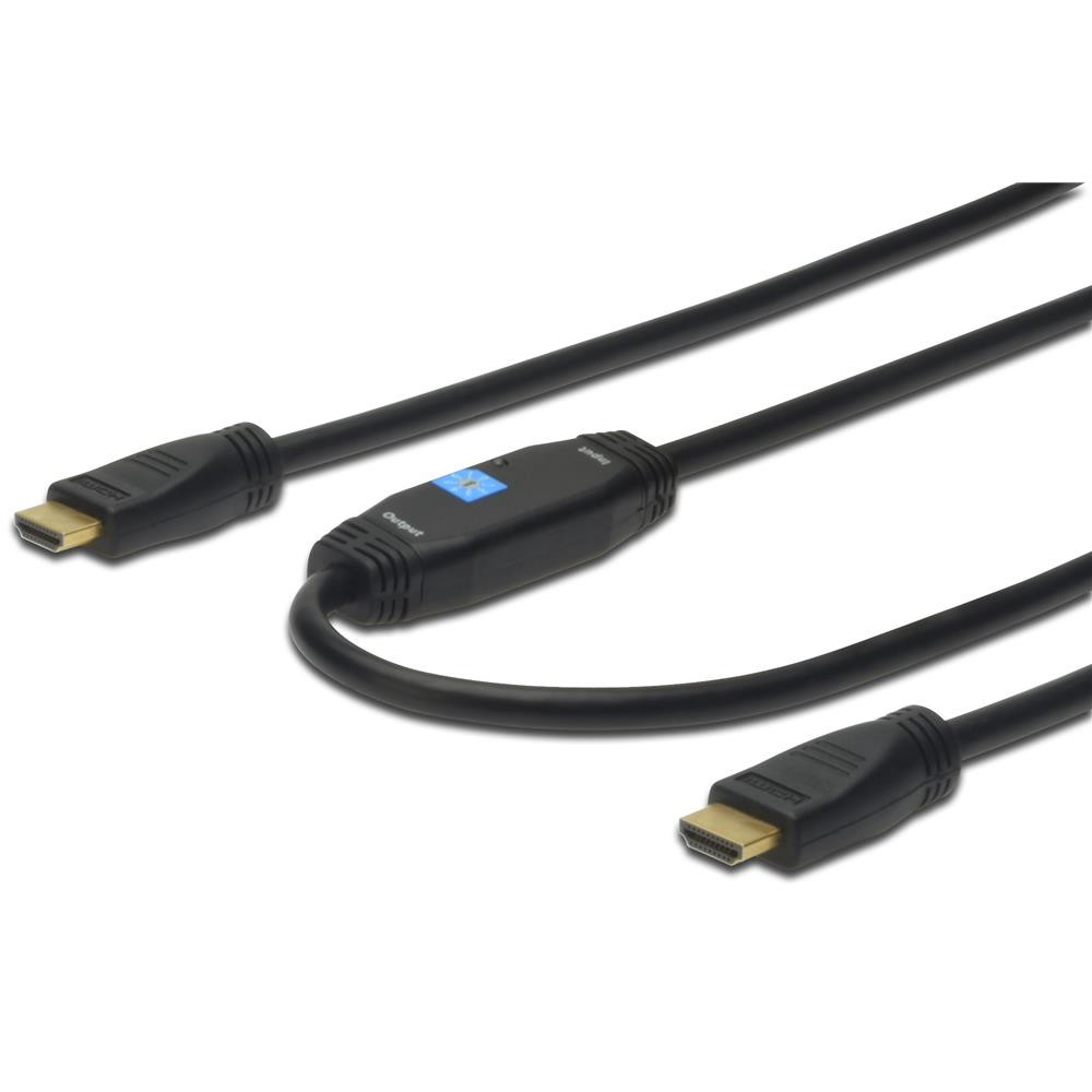 Высокоскоростной разъем HDMI, mit Verstärker, Тип A/S # AK-330105-100-S