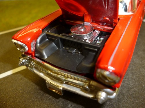 CORGI Classics: 1957 Chevrolet Bel Air Cabriolet Nr. 825 rot 1:43 ! "NEU" in OVP - Bild 16 von 24