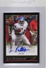 2021 Leaf Ultimate Draft Jaret Patterson 92 Leaf Black Gold Auto Gold #/50