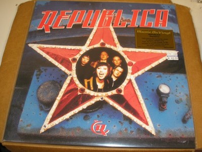 Republica - s/t LP new Music On Vinyl reissue yellow marbled vinyl w/booklet