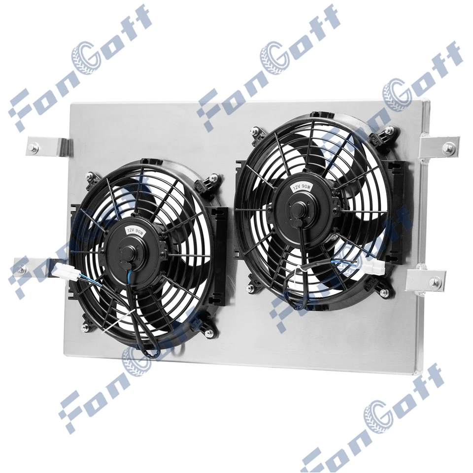 Ventilador eléctrico de cubierta para Jeep Cherokee Wagoneer Serie J J10 J20 V8 1972-1979 Foto 4 de 4