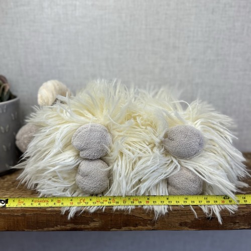 Jellycat bezaubernder Widder - großes flauschiges langhaariges Schaf/Widder Bauernhof Tier Etiketten 12 Zoll - Bild 13 von 13
