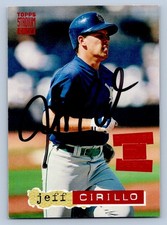 Jeff Cirillo Signed 1994 Stadium Club 699 Rookie Card RC Autograph Auto Brewers . rookie card picture