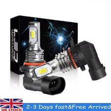 2X 9005 HB3 H10 LED Headlight Bulbs Kit Car Canbus Error Free High/Lo Beam 6500K