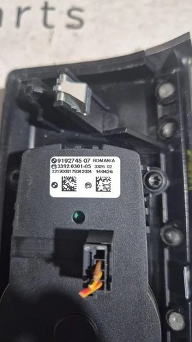 BMW 7 F01, F02 Scheinwerferschalter 9192745 4.40 Petrol 2010 33169624