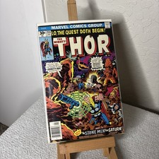 THOR #255 WARRIORS THREE THE STONE MEN OF SATURN MARVEL 1977 NICE!!!