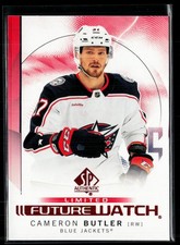 2024-25 SP Authentic Limited Red #155 Cameron Butler RC