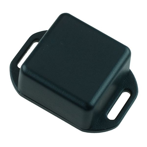 1551MFLBK Hammond Miniature Black ABS Flanged Enclosure 35 x 35 x 20