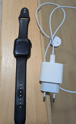 Apple Watch SE (2022) 44mm Mitternacht Aluminiumgehäuse mit Sportarmband,...