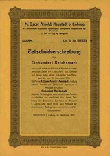 M. Oscar Arnold 1927 Neustadt Coburg Upper Franconia Doll Art Emil Patzschke 100