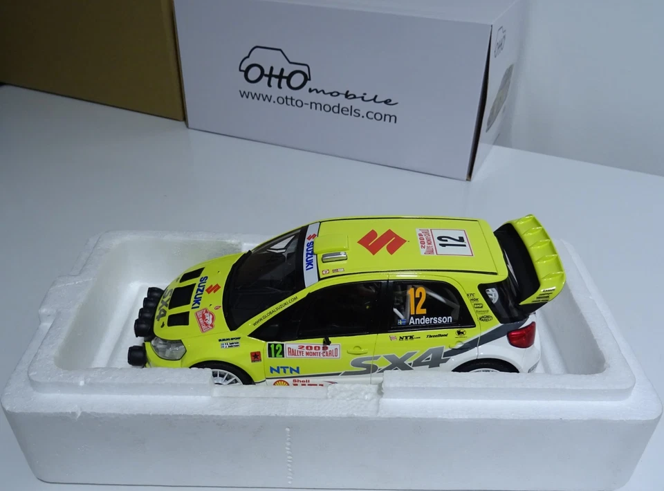 SUZUKI SX4 WRC Rally Monte Carlo 2008 OT495 1/18 Ottomobile Otto - Immagine 3 di 4