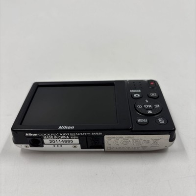 Nikon Coolpix A100 20MP Digital Camera - Black for sale online | eBay
